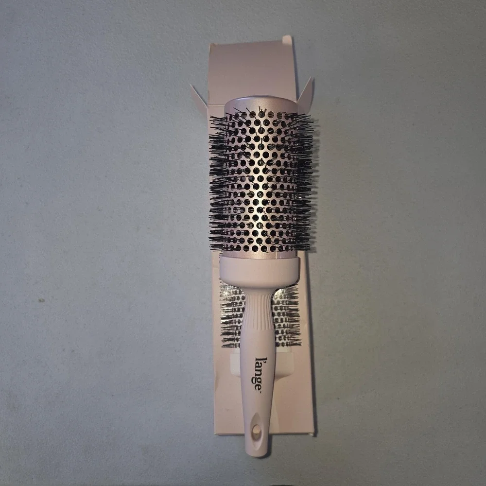 L'ange Siena Argan-Infused Round Brush Blush 53mm‎ Nylon Bristle Hair Styling